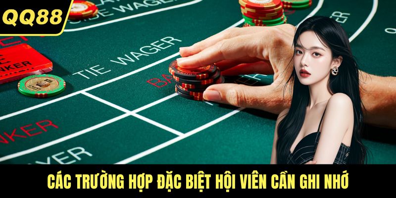Các trường hợp đặc biệt hội viên cần ghi nhớ